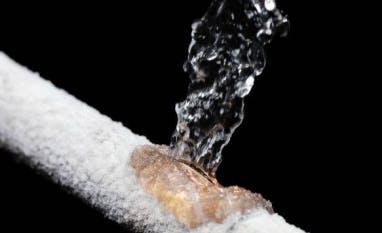 frozen pipe