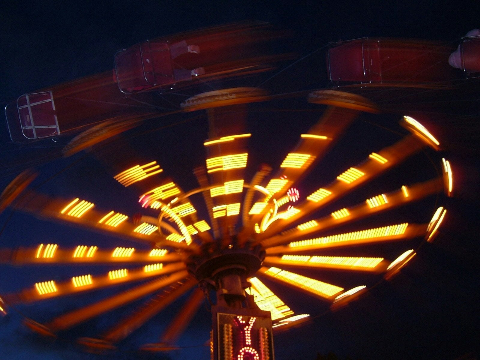 May contain: amusement park, fun, car, transportation, and vehicle