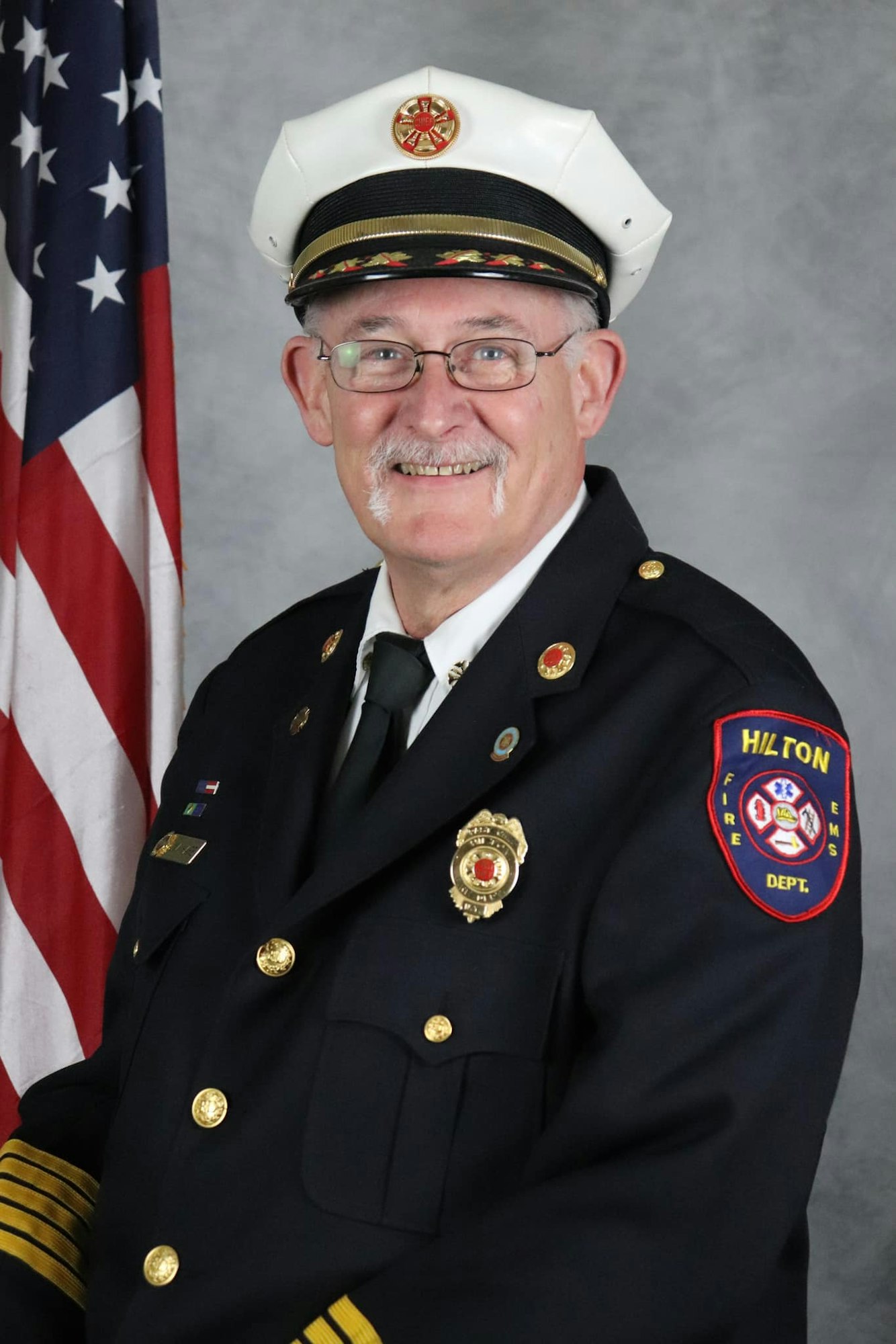 Fire Fighter Jim Hare.