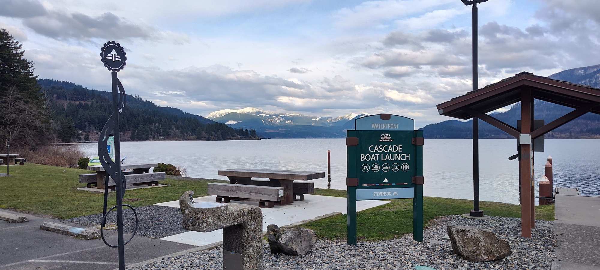 May contain: nature, outdoors, scenery, lakefront, bench, furniture, water, and waterfront