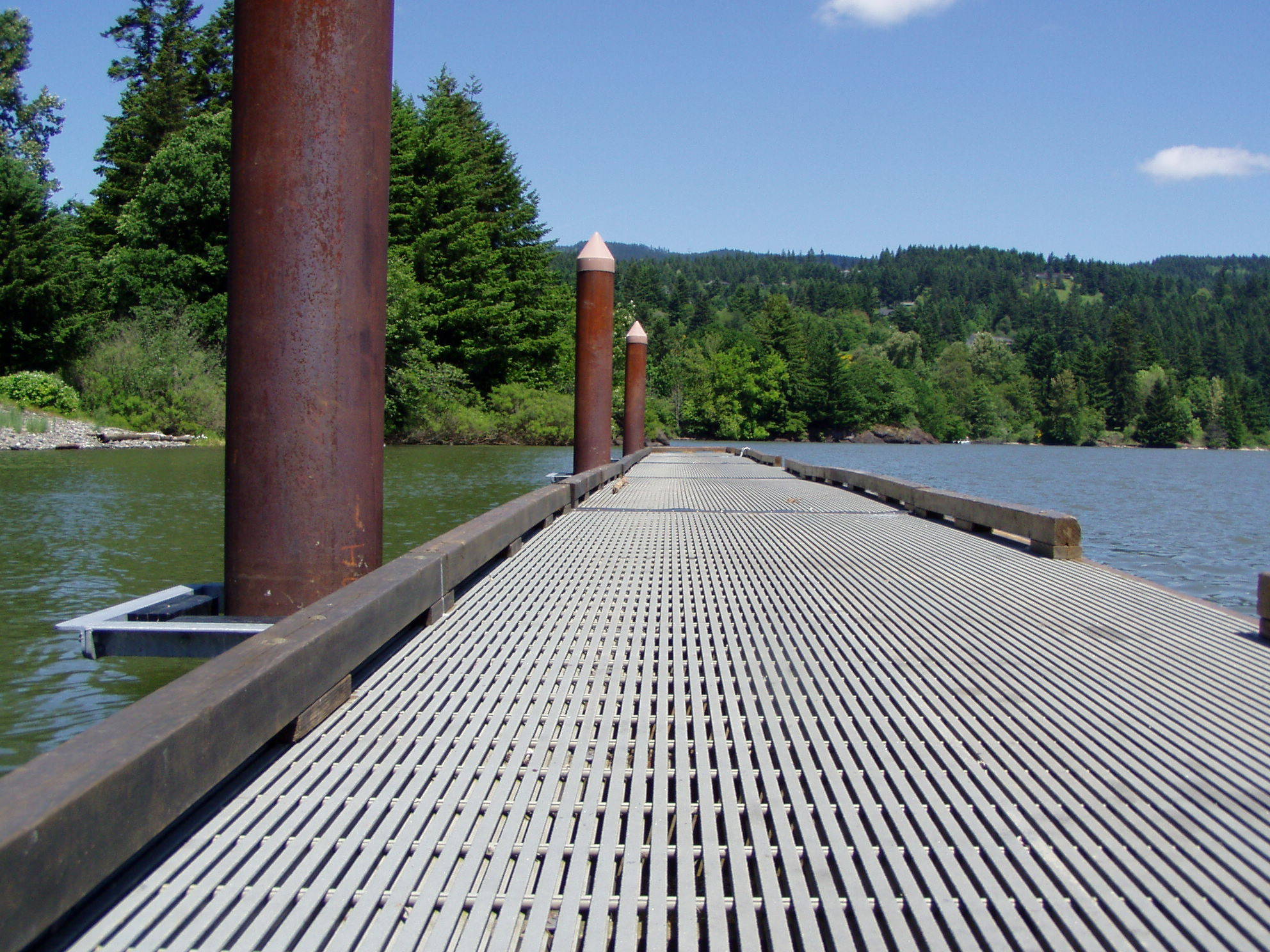 May contain: water, waterfront, nature, outdoors, scenery, port, pier, boardwalk, and bridge