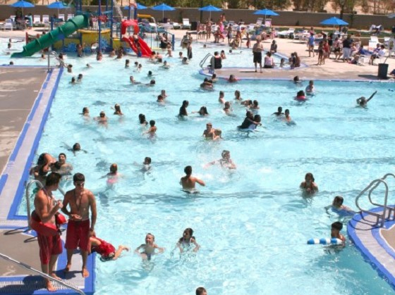 May contain: water, human, person, water park, and amusement park
