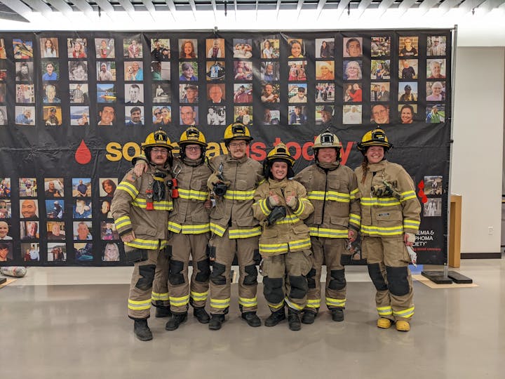 May contain: person, human, and fireman