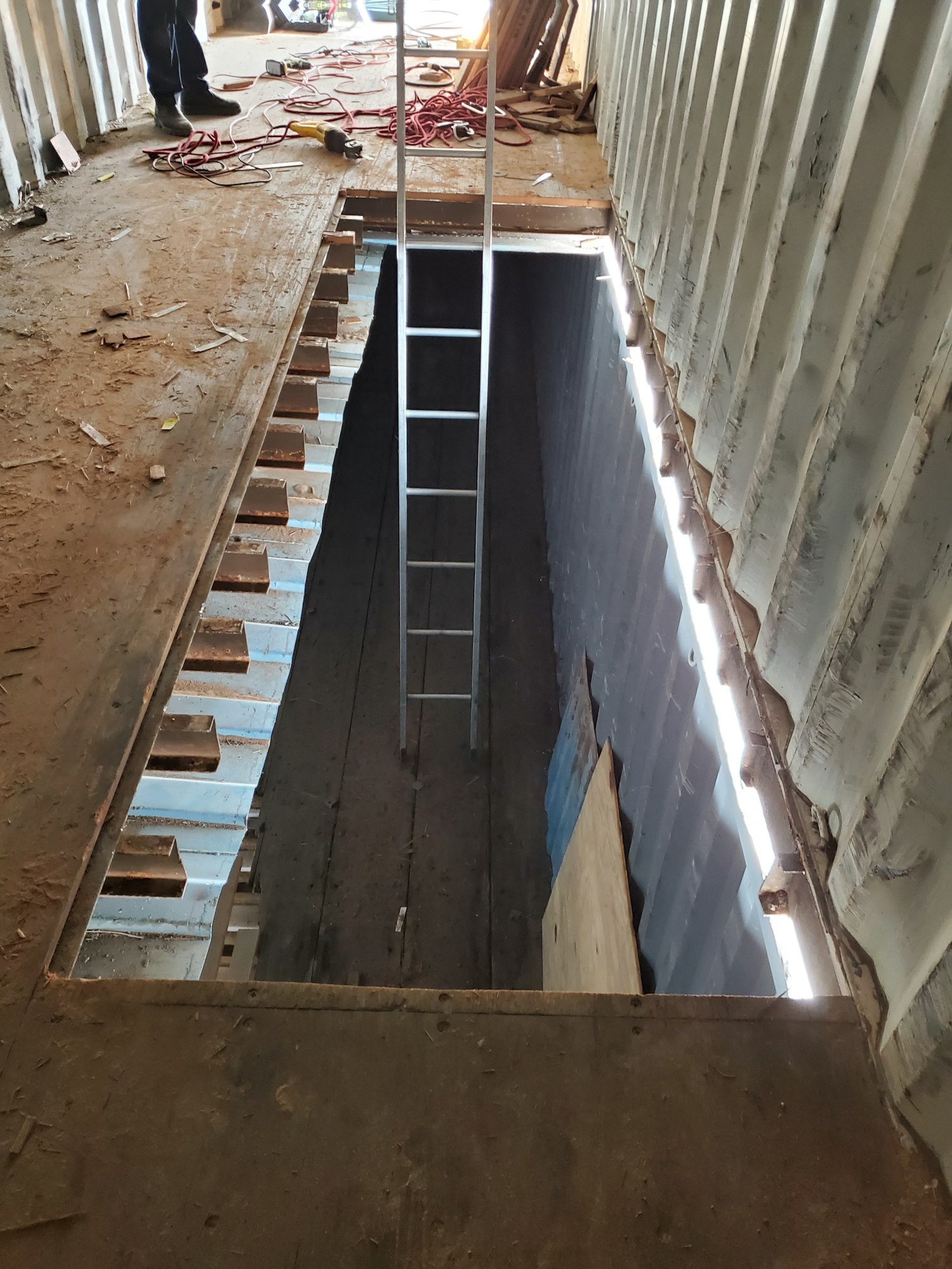 May contain: handrail, banister, person, and human