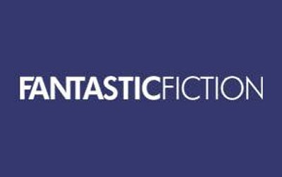 Logo with the text "FANTASTICFICTION" on a blue background.