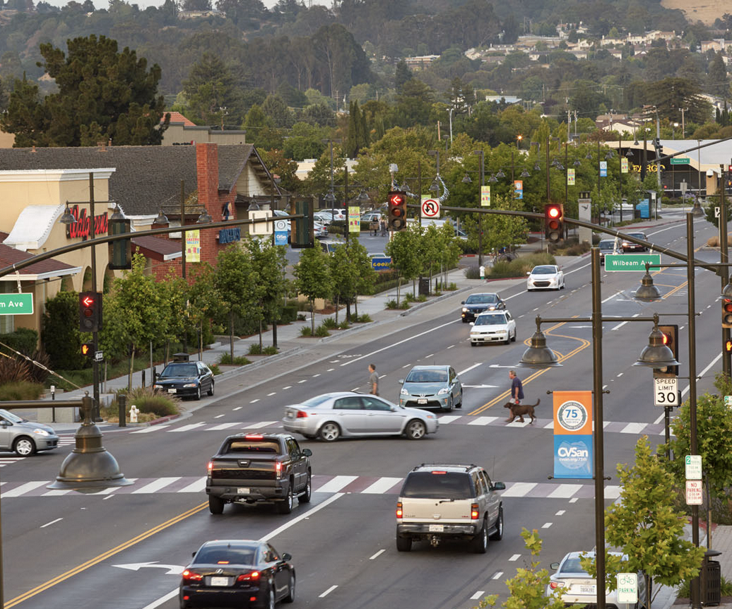 May contain: road, freeway, intersection, city, tarmac, car, transportation, vehicle, highway, urban, machine, and wheel