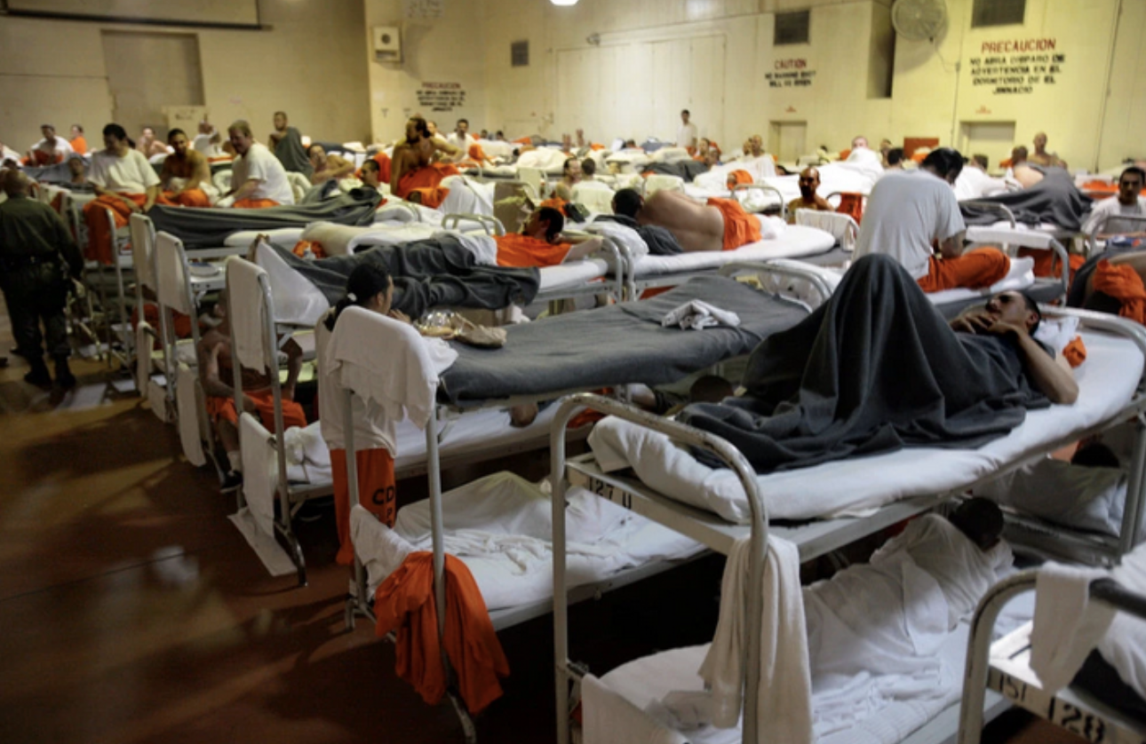 May contain: hospital, building, architecture, person, bed, and furniture