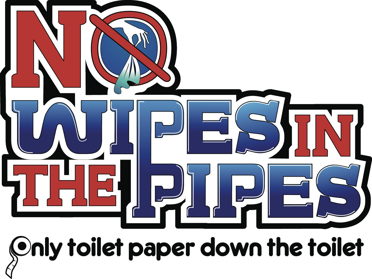 No wipes in the pipes only toilet paper in the toilet