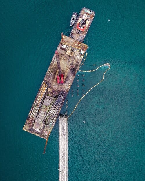 May contain: water, waterfront, outdoors, boat, transportation, vehicle, yacht, nature, sea, barge, and watercraft
