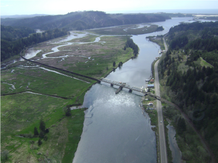 May contain: outdoors, nature, water, aerial view, river, bridge, and lake