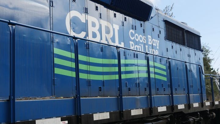 May contain: railway, train, transportation, vehicle, and locomotive