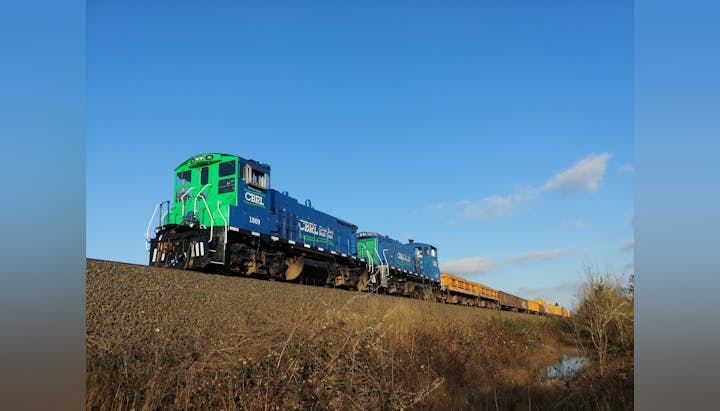 May contain: railway, train, transportation, vehicle, and locomotive