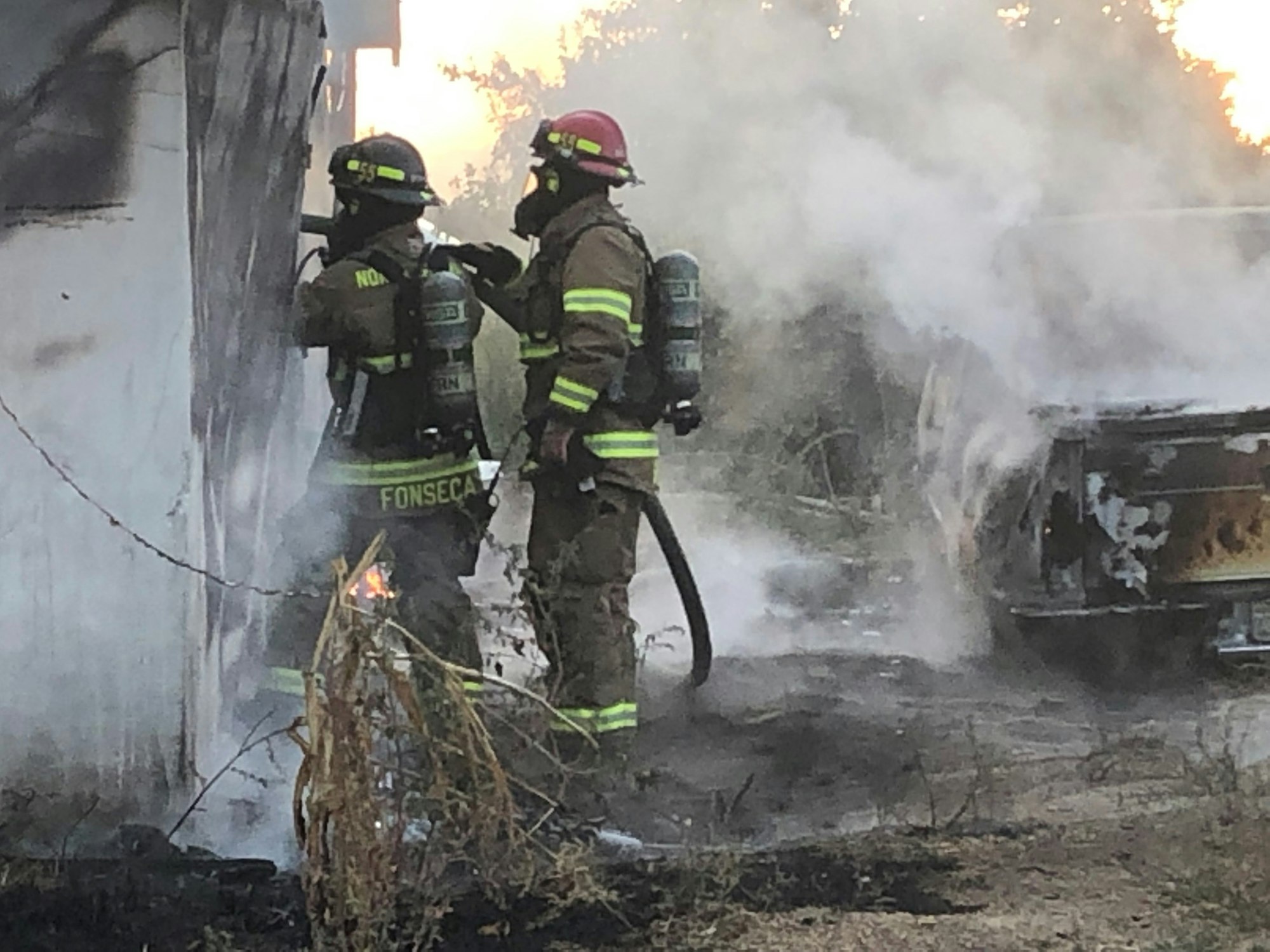 Residential Sunrise Fire