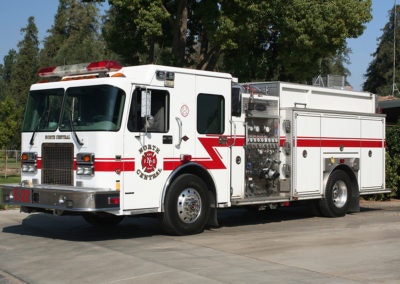 May contain: truck, transportation, vehicle, and fire truck