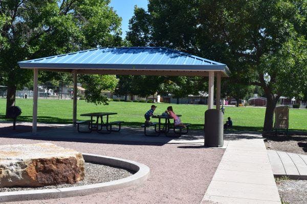 Harrison Park picnic pavilion