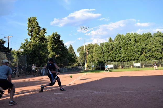 adult softball players