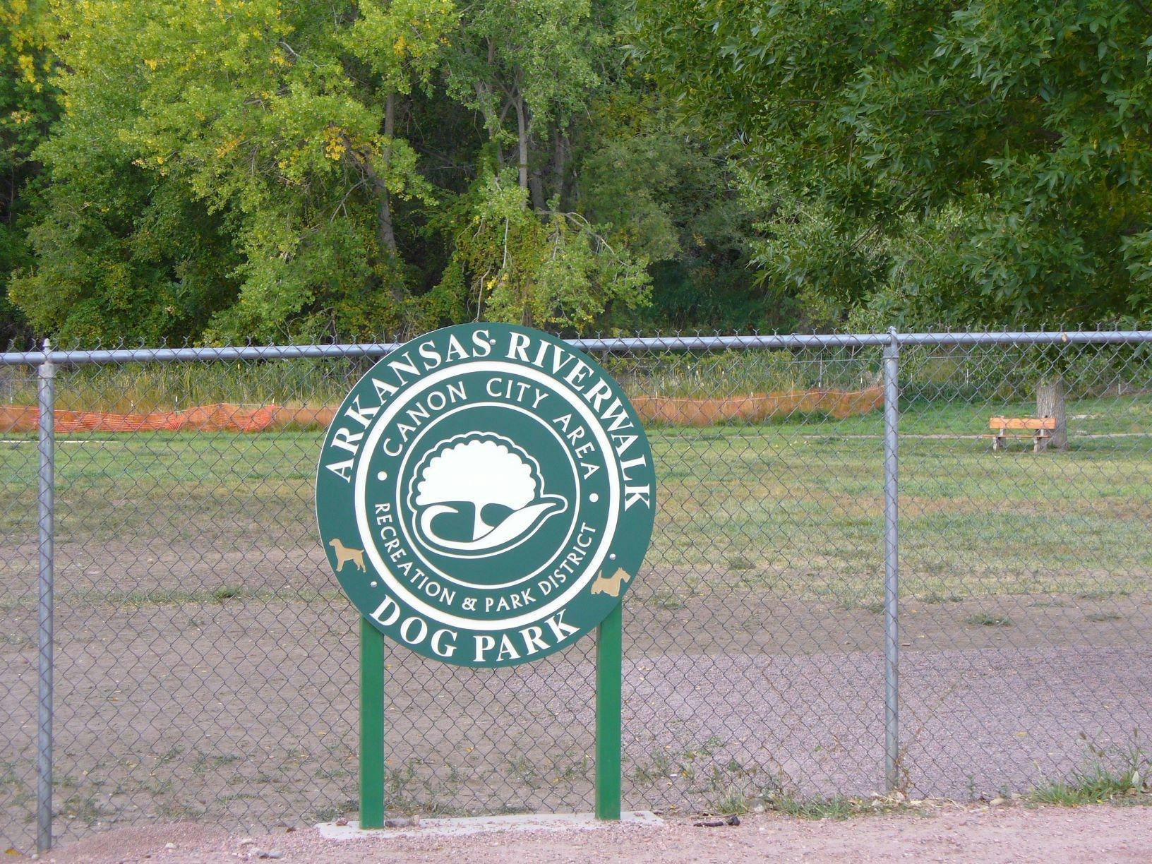 photo of sign at the dog park