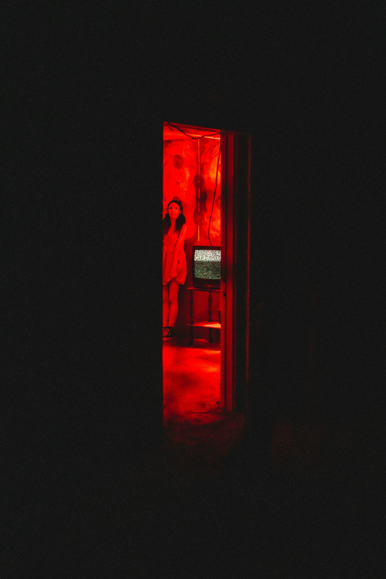 May contain: architecture, building, corridor, indoors, floor, flooring, and person