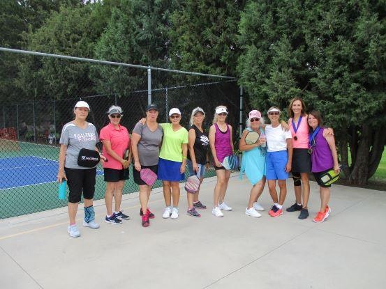 Pickleball tournament winners