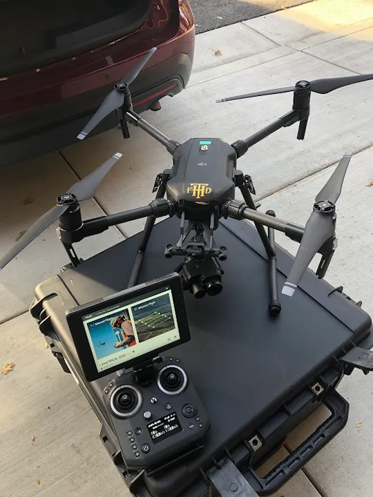 THCSD's Thermal Imaging-Capable UAV