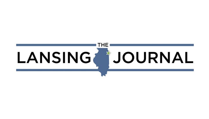 Logo with "The Lansing Journal" text and an Illinois map silhouette.
