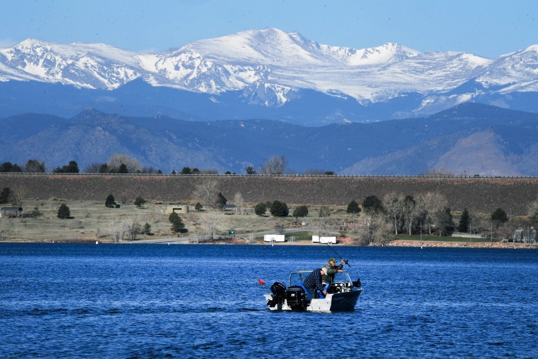 Boat on Cherry Creek Reseroir