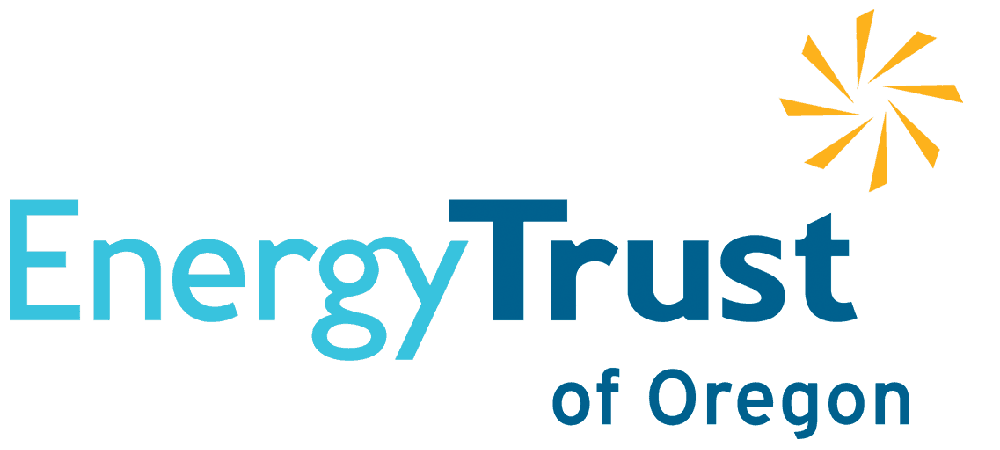 Energy Trust of Oregon logo - words saying EnergyTrust of Oregon and yellow star