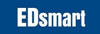 A logo with the text "EDsmart" on a blue background.