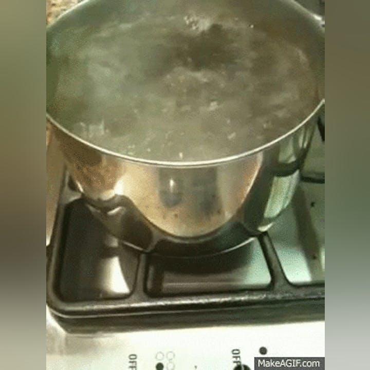 Pot of Boiling Water