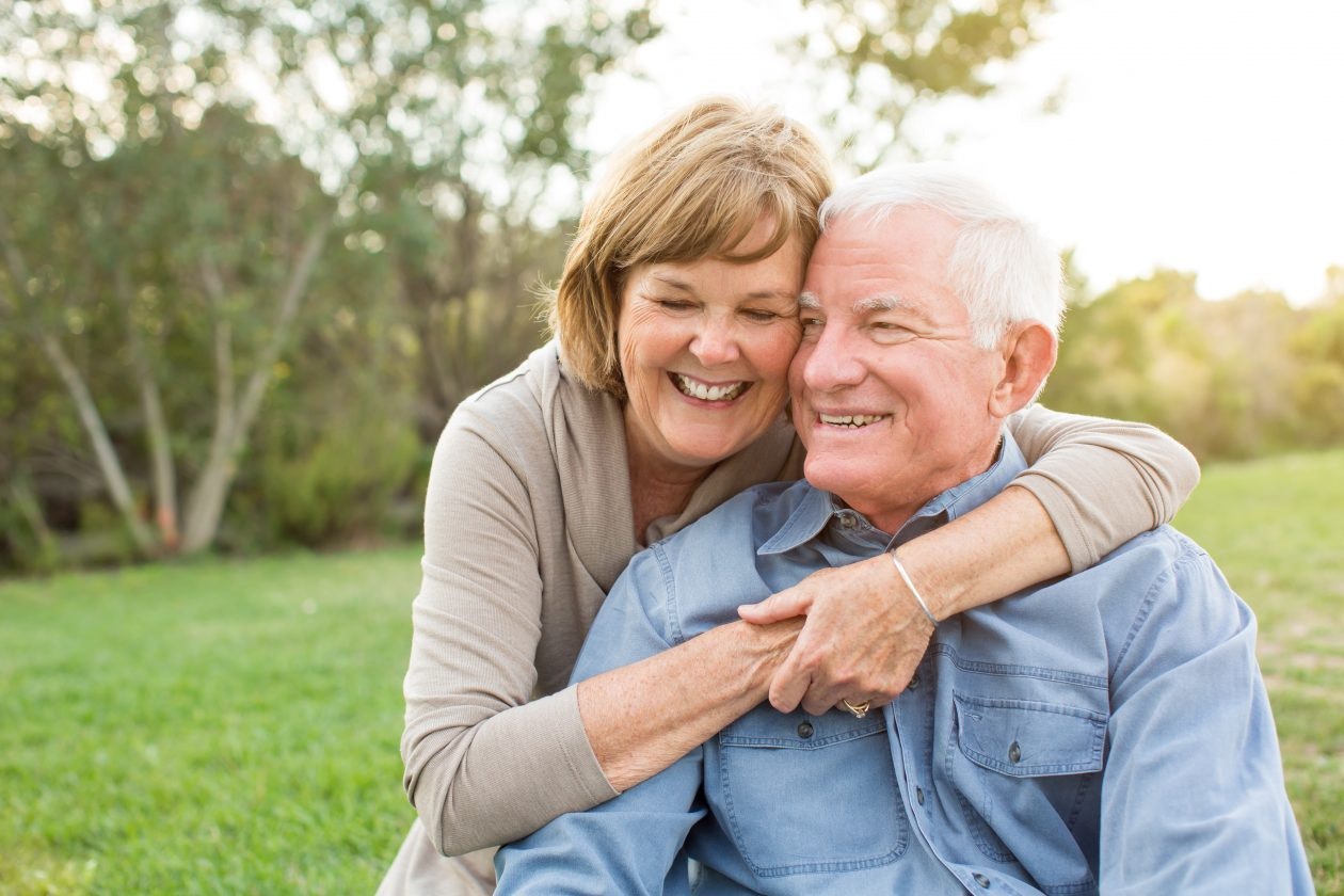 May contain: head, person, face, laughing, happy, grass, plant, portrait, photography, smile, and people