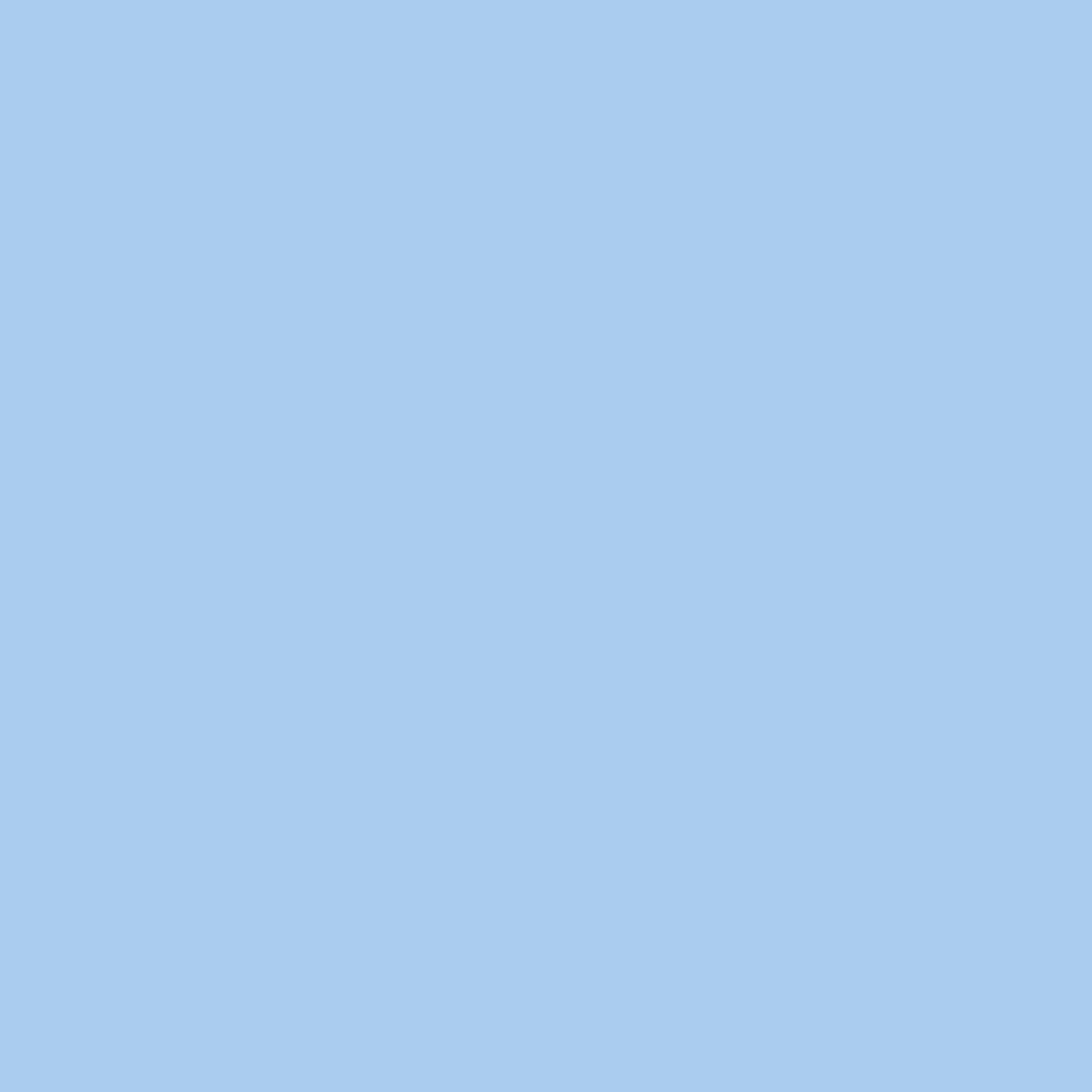 A solid light blue square.