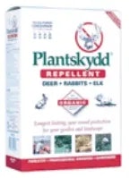 Box of Plantskydd repellent for deer, rabbits, elk.