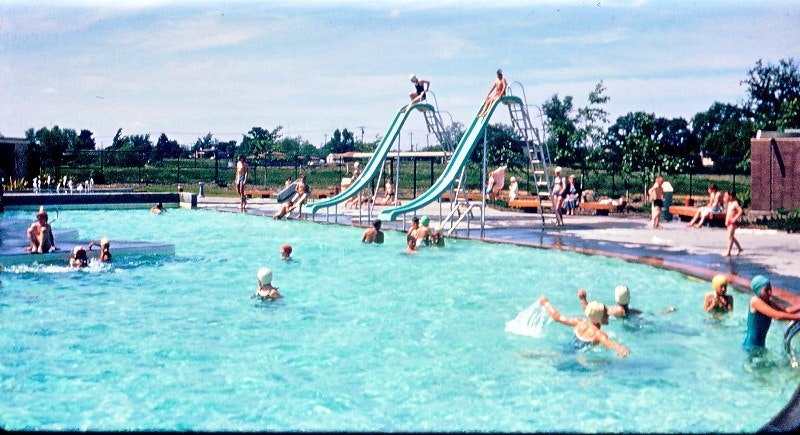 May contain: water, person, human, water park, and amusement park