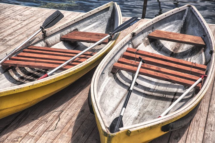May contain: canoe, rowboat, boat, vehicle, transportation, watercraft, and vessel