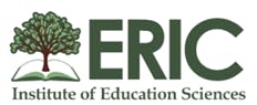 Logo for ERIC, Institute of Education Sciences, featuring a tree growing from an open book.