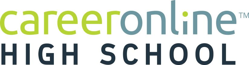 The image shows the logo for "Career Online High School."