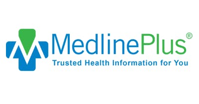 MedlinePlus logo with the tagline "Trusted Health Information for You."