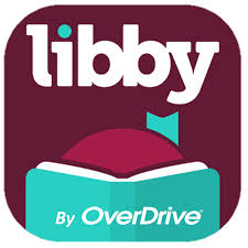 Libby by OverDrive logo, featuring an open book with a red and teal color scheme.