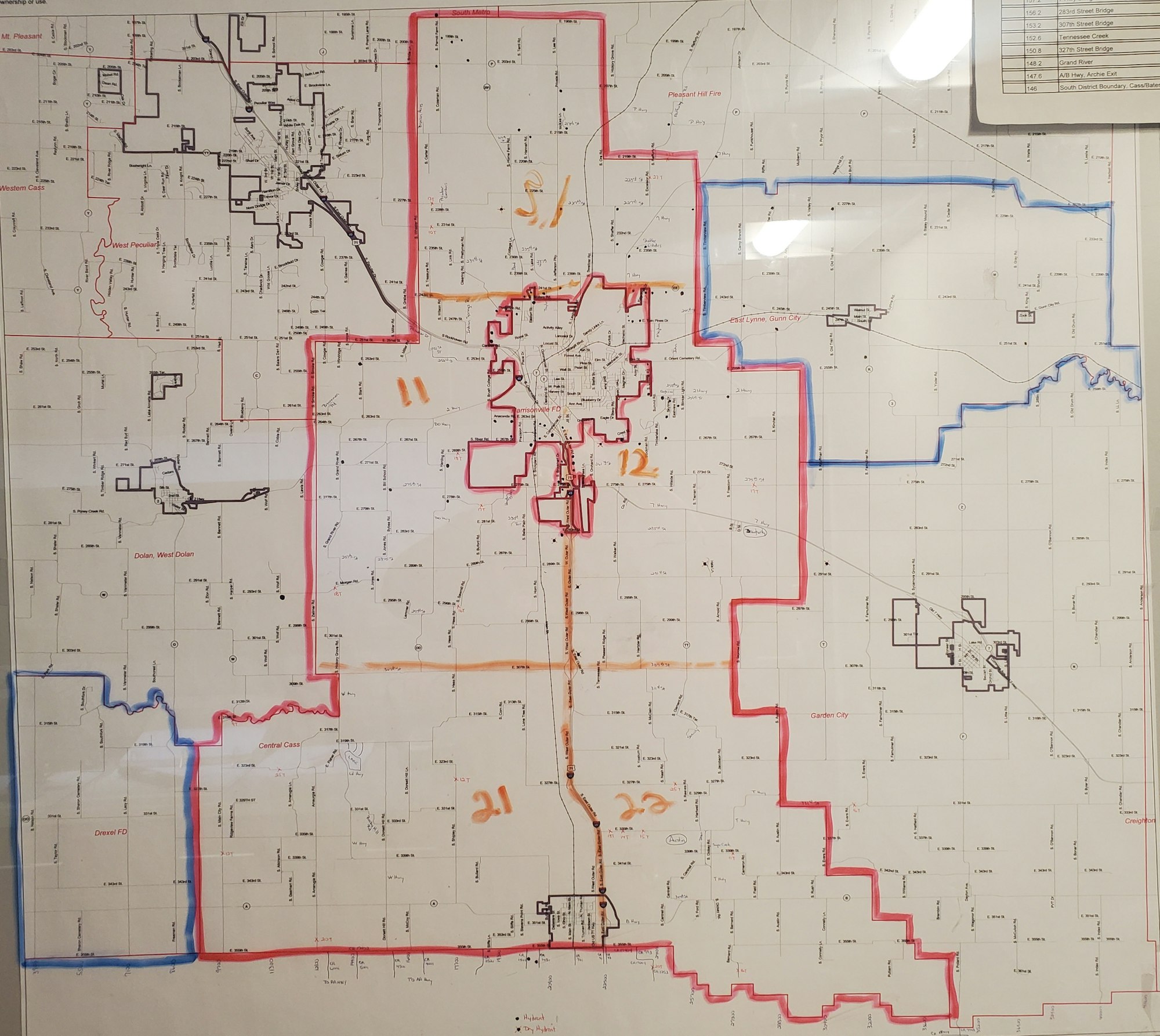 CCCFPD District Map