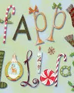 logo reads happy holidays