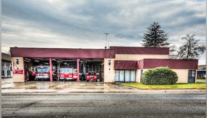 May contain: fire truck, transportation, vehicle, and truck