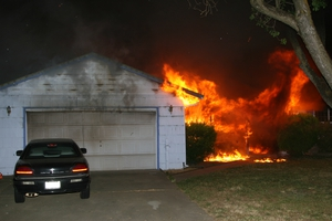 house fire