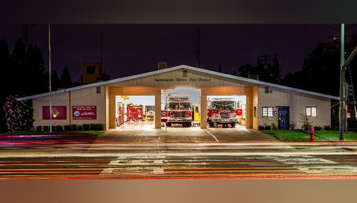 May contain: truck, vehicle, transportation, and fire truck