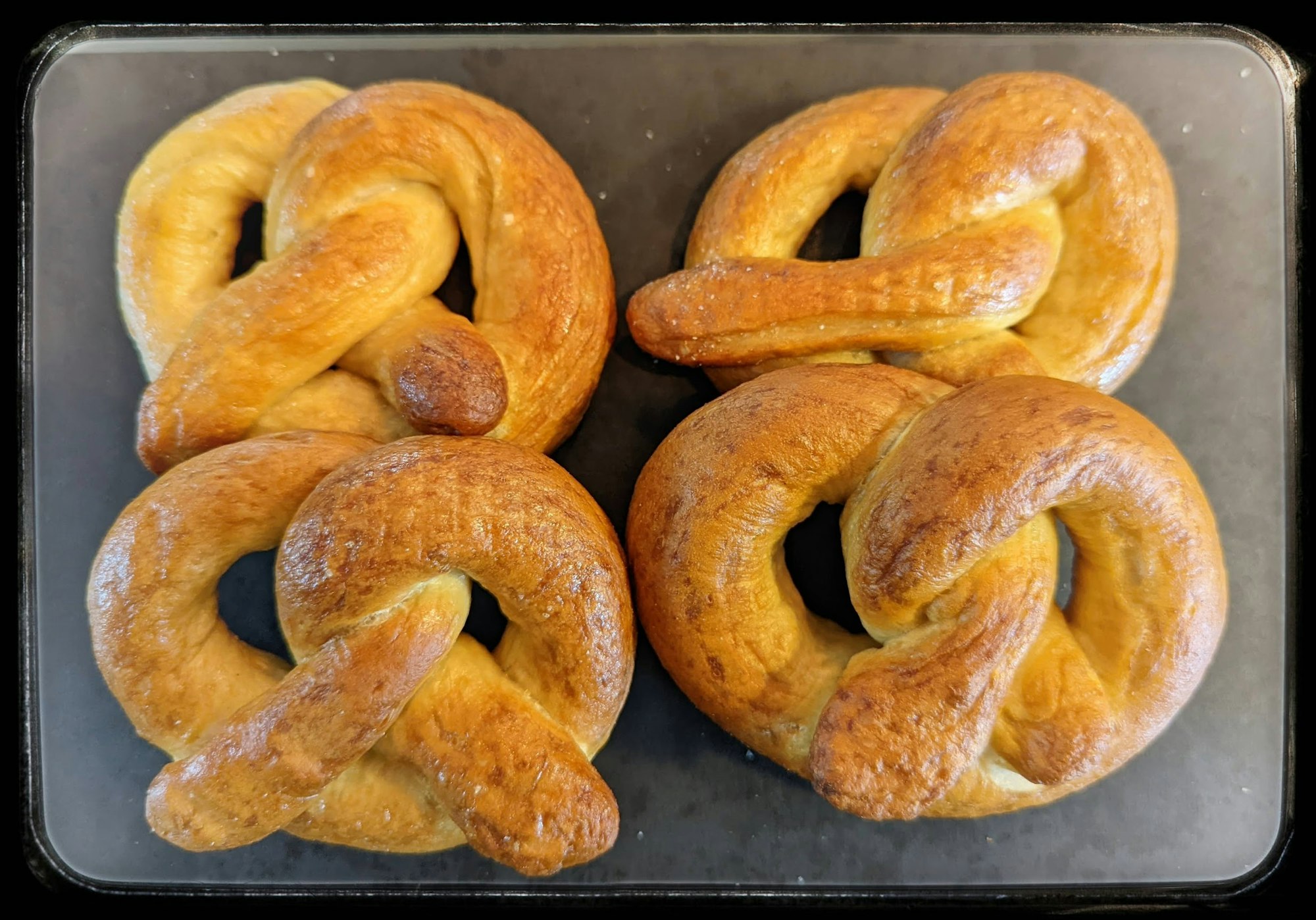 May contain: bread, food, cracker, and pretzel