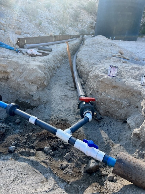 water tank 3 connection