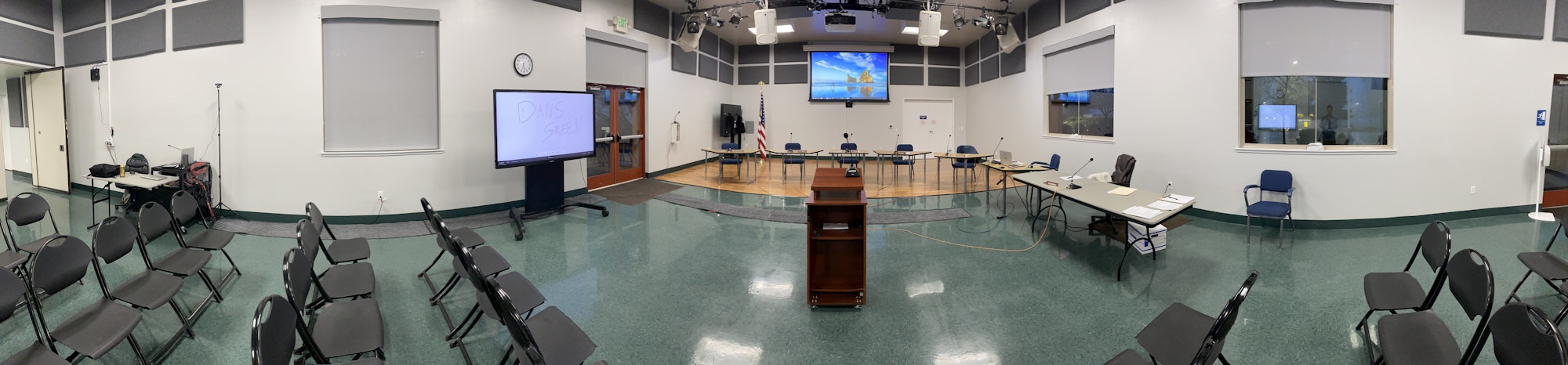 Terry Ashe Recreation Center Room Setup