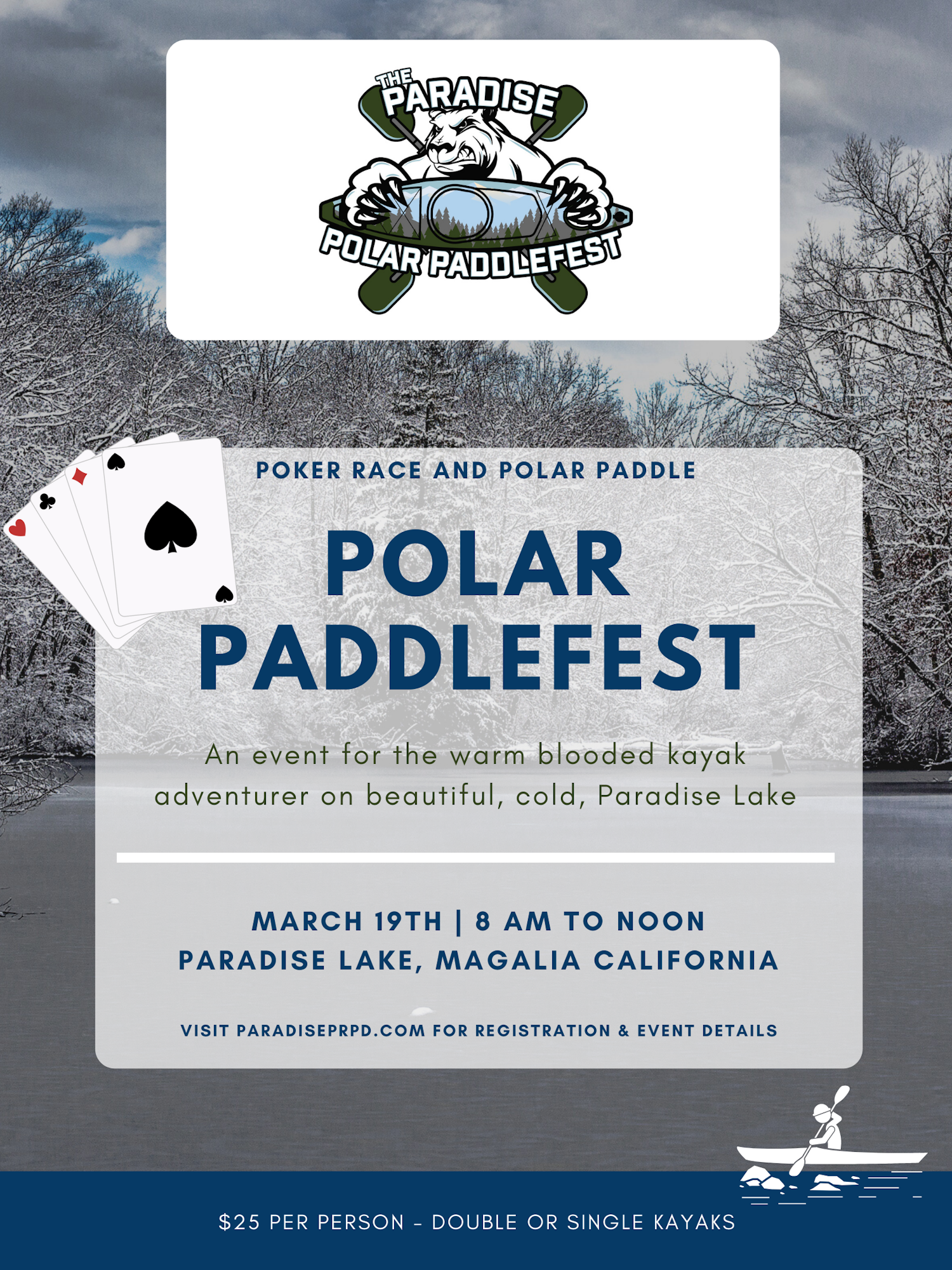 Polar Paddlefest Poster