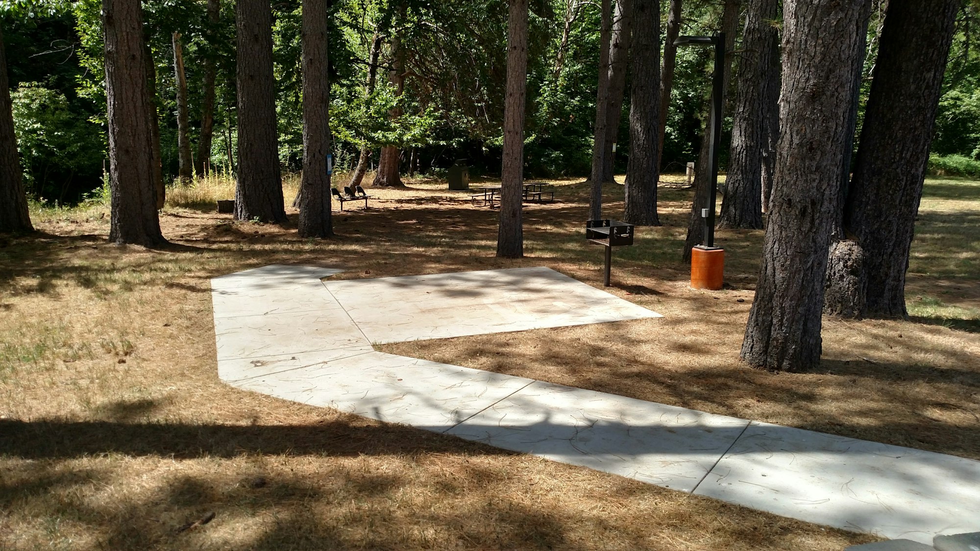 Sidewalk at Crain Park