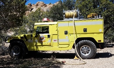 May contain: truck, vehicle, transportation, and fire truck