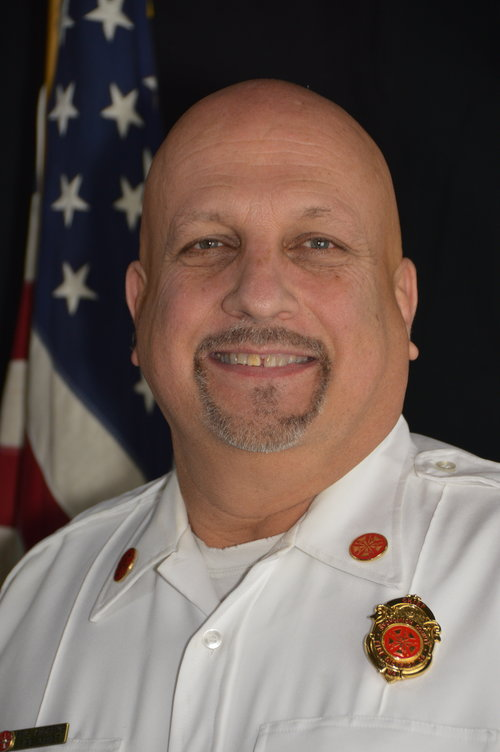 Portrait of Fire Chief ERIC ANDREWS